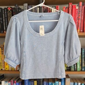 Light Blue Women's Top